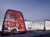 進口汽車旗艦店展廳室內展示效果-2209-12