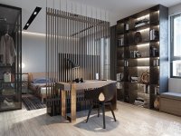 現(xiàn)代風格家居裝修裝飾室內設計效果-A8109-6