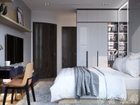 現(xiàn)代風格家居裝修裝飾室內(nèi)設計效果-A8114-6