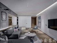 現(xiàn)代風格家居裝修裝飾室內(nèi)設計效果-A8117-2