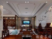 新中式風(fēng)格家居裝修裝飾室內(nèi)設(shè)計(jì)效果-G613-2