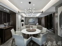 新中式風格家居裝修裝飾室內(nèi)設(shè)計效果-G619-3